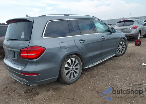 2018 Mercedes-Benz Gls 450 4Matic z USA, uszkodzony, nr VIN 4JGDF6EE5JB161744